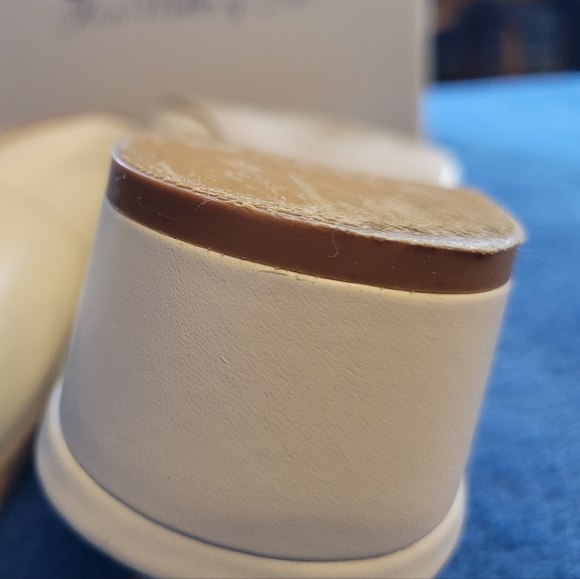 Walkingcradles white leather slingback size 10 1/2WW gently used - Picture 7 of 14